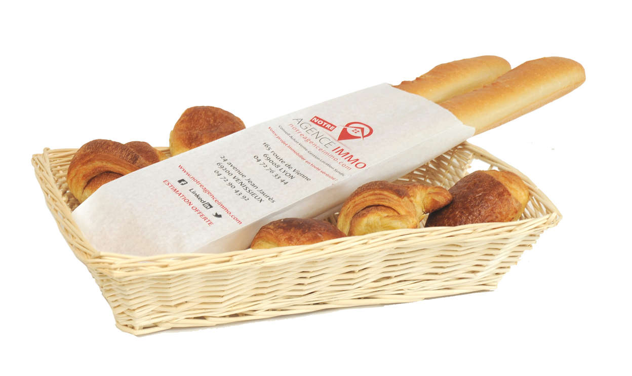 Sacchetti carta pane Personalizzati