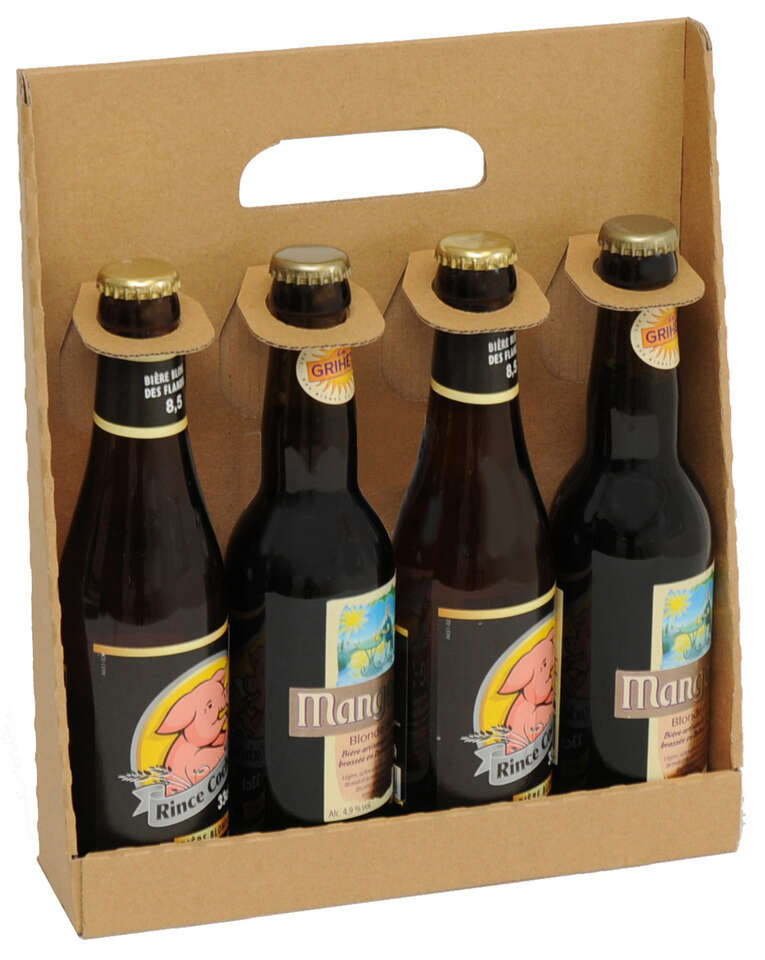 Birra Artigianale Toscana – Confezione regalo portabottiglie in cartone