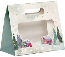 Paper Bag Pouch collezione &#8220;Campagna Innevata&#8221; : Speciale feste