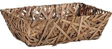 Collezione di cestini rettangolari &#8220;Cestino in legno marrone&#8221; : Cestini