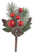 Decorazione bouquet Alberi di Natale rossi : Speciale feste